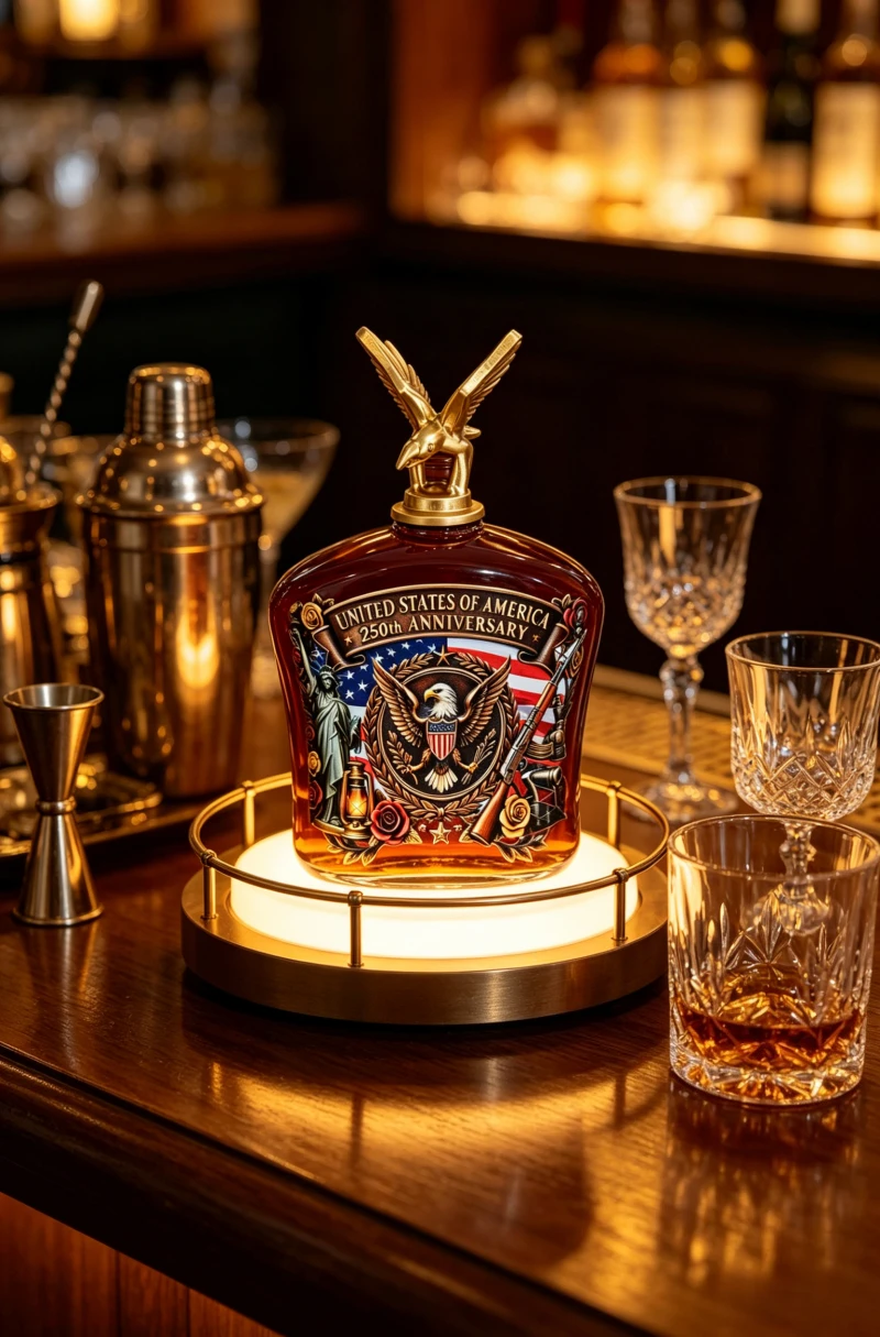 Vintage Collectible Liquor Bottles - Decanter per Whiskey Vintage American Freedom
