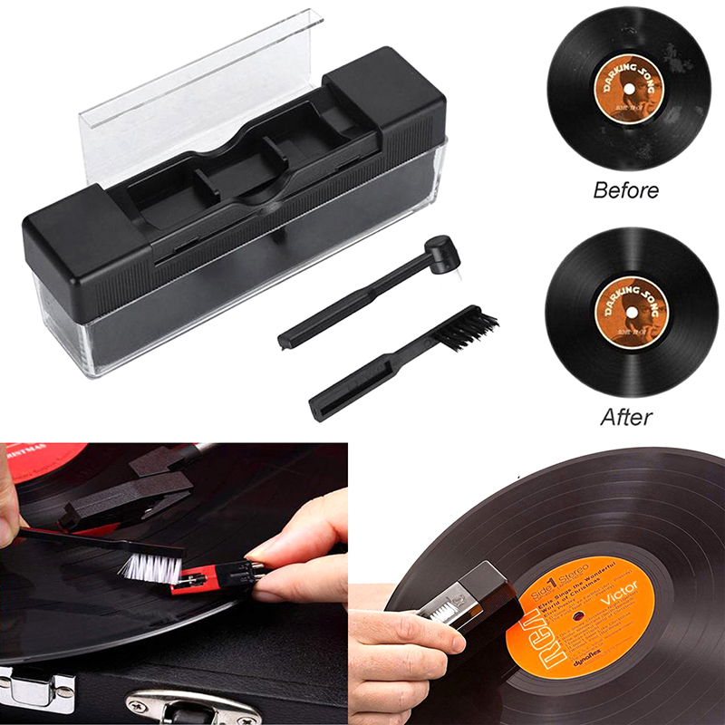 Vinyl Record Cleaner - Nuovo # Set di 3 spazzole