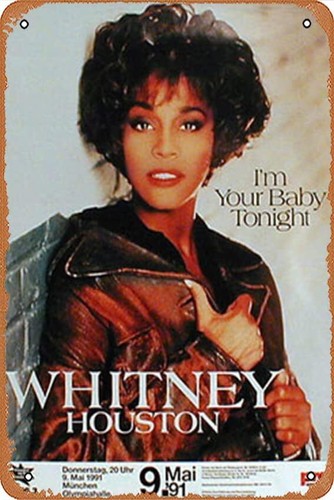 Vintage Collectible Plates - w1, Houston, poster del concerto di
