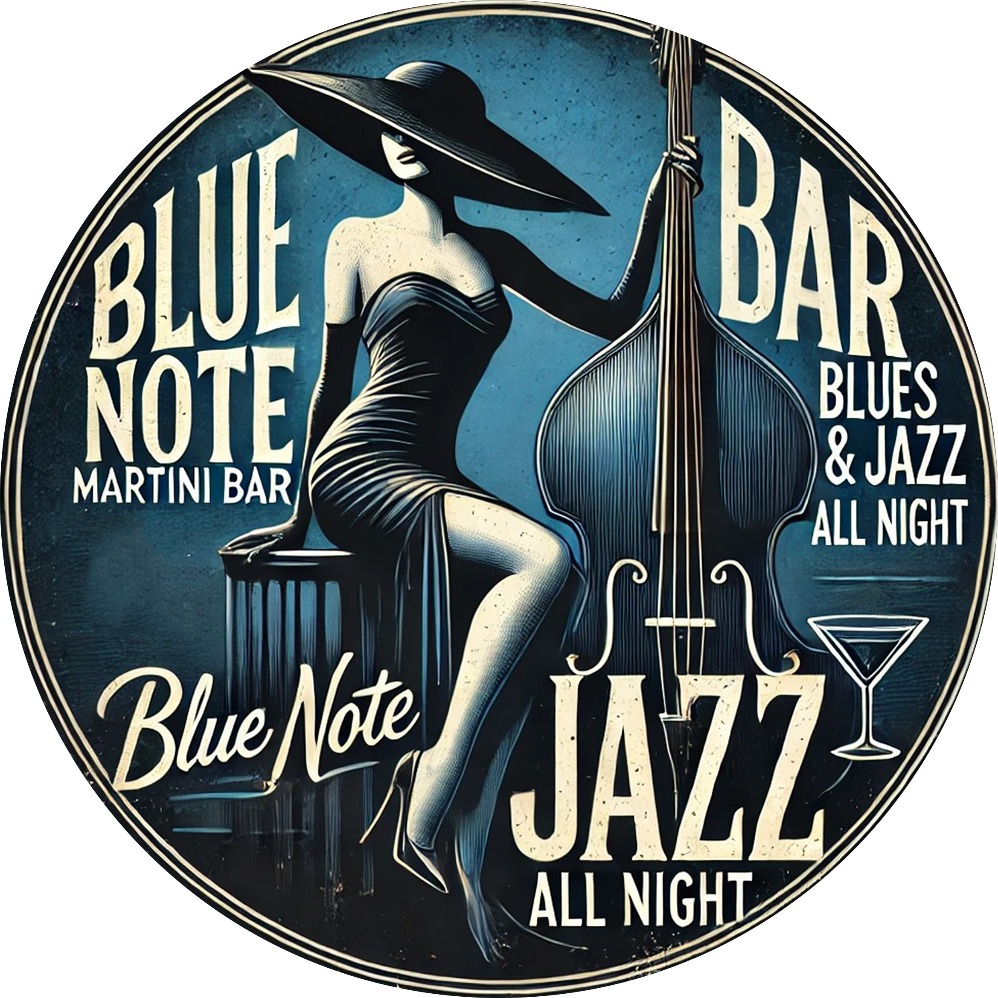 Blue Note Jazz Martini Bar Art - Vintage Collectible Plates recensione e prezzo