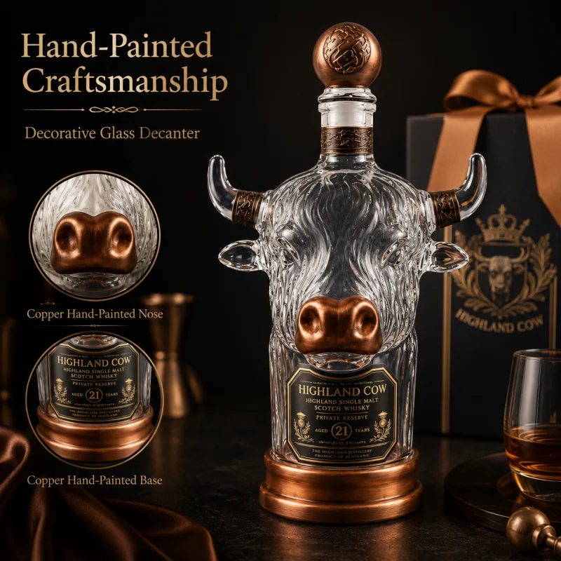 Caraffa per Whisky in Vetro a  - Vintage Collectible Liquor Bottles recensione e prezzo