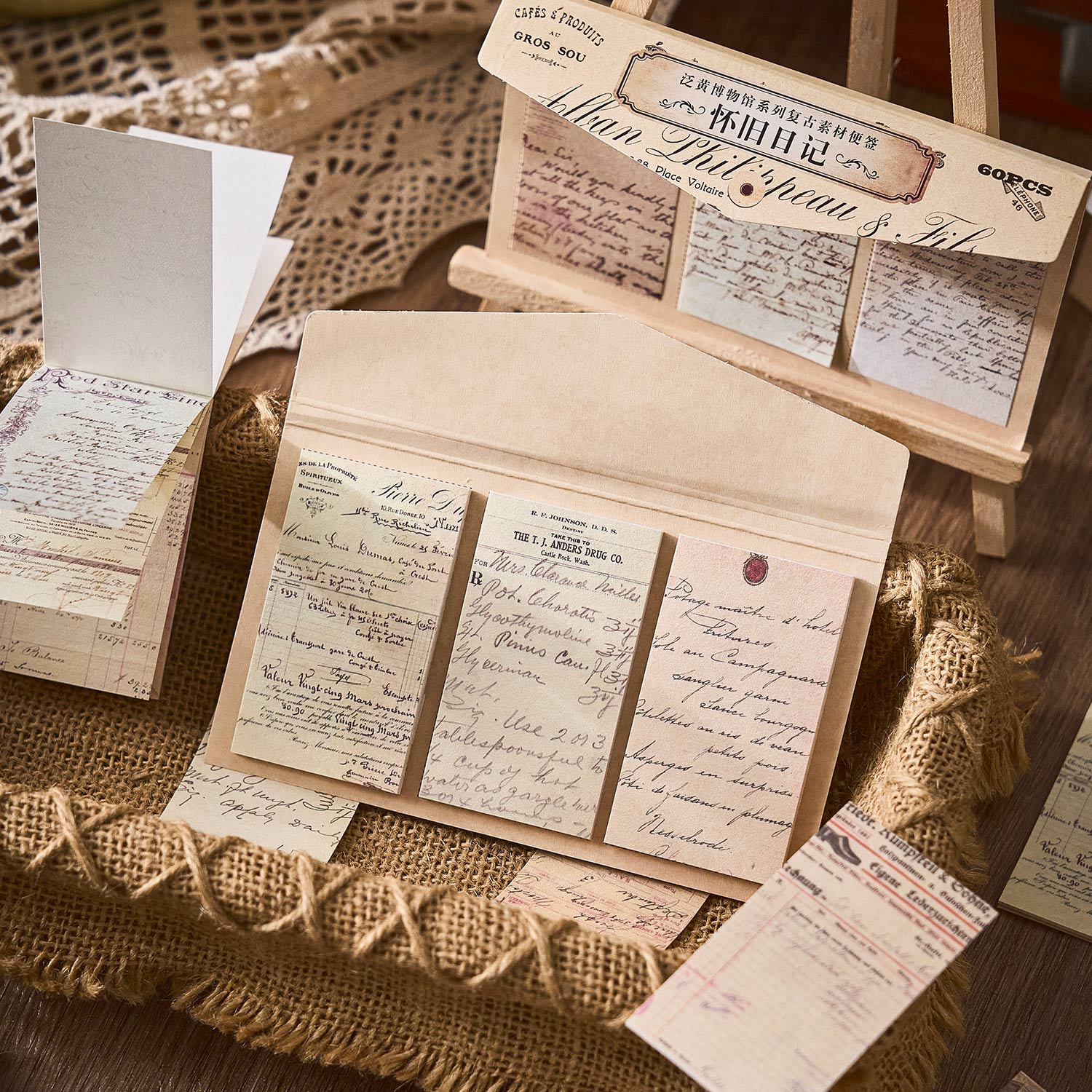 60 pz/pacco Materiali Vintage  - Vintage Collectible Books recensione e prezzo
