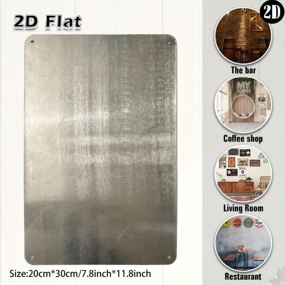 Targa in Metallo Stile Retrò W - Vintage Collectible Plates recensione e prezzo
