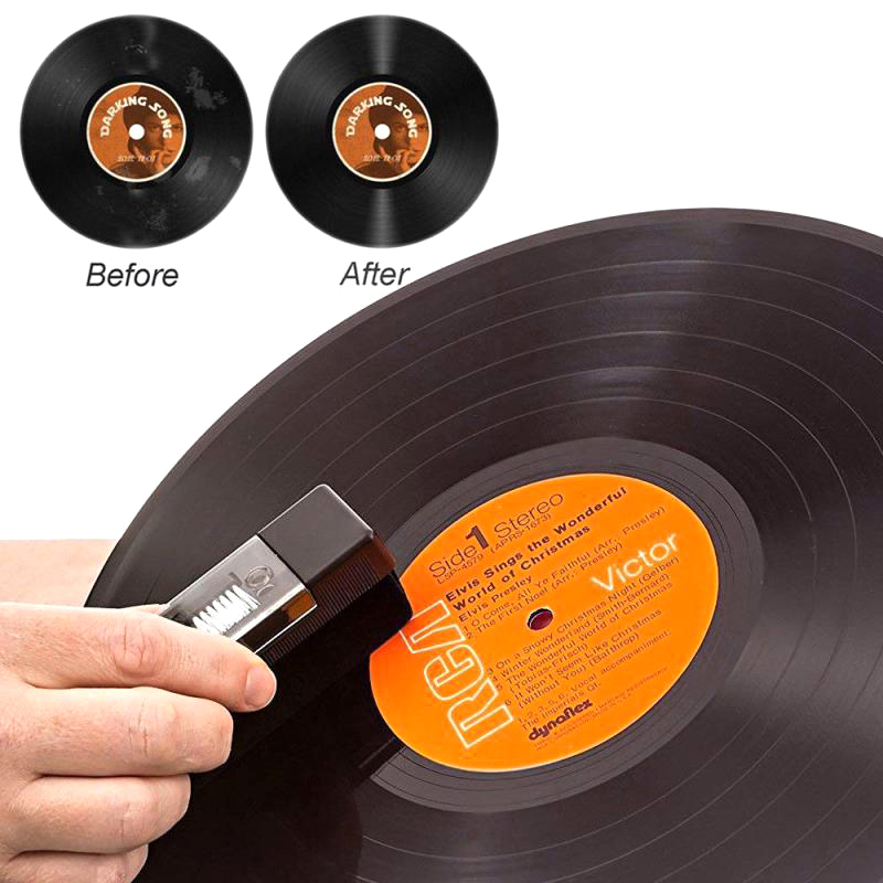 Set di 3 Spazzole per la Puliz - Vinyl Record Cleaner recensione e prezzo