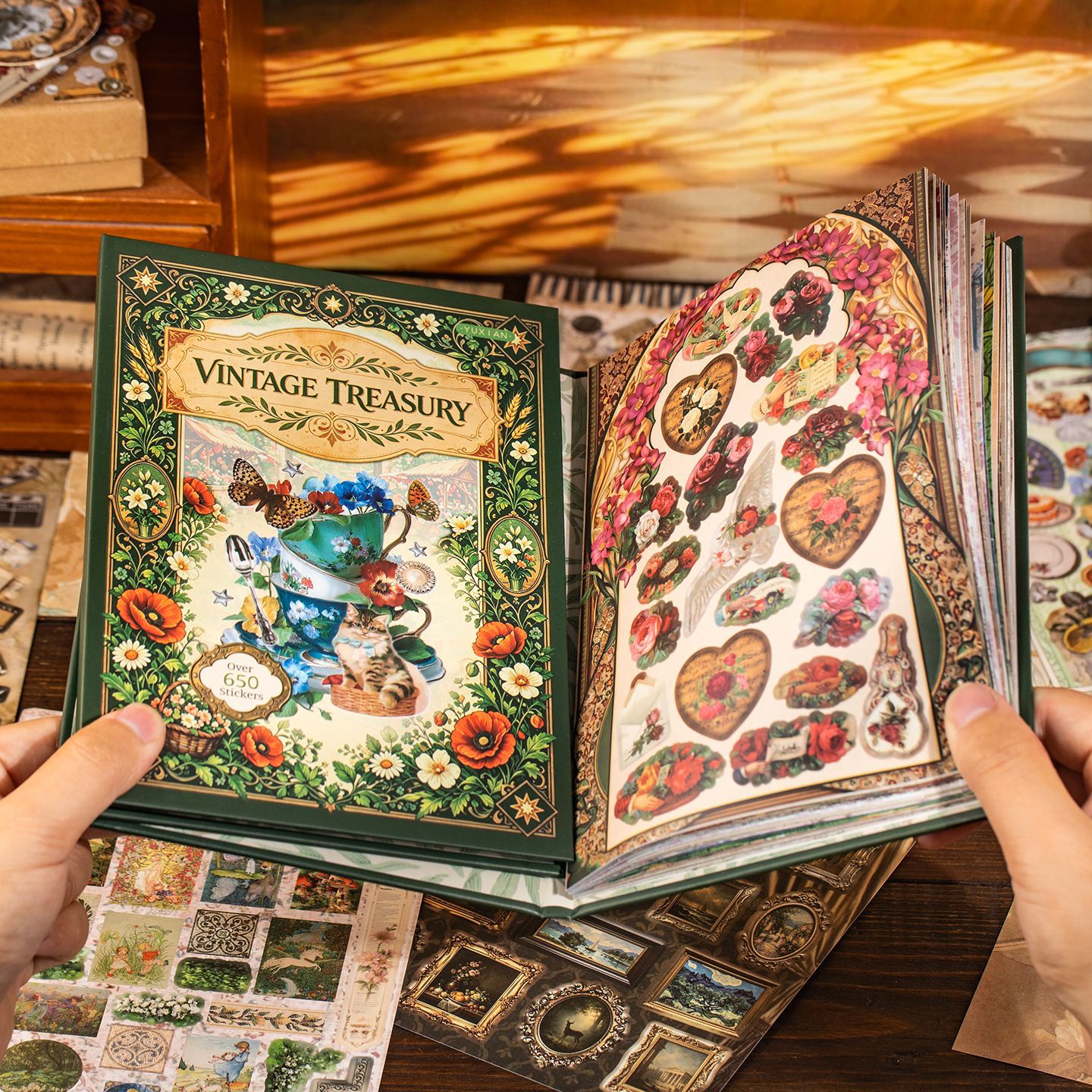Libro di adesivi, collezione v - Vintage Collectible Books recensione e prezzo